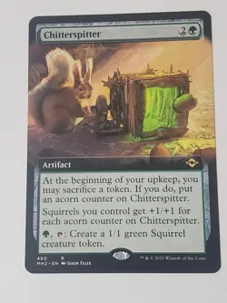MTG - Chitterspitter (Extended Art) - Modern Horizons 2 Rare - Squirrel Maker - Image 1