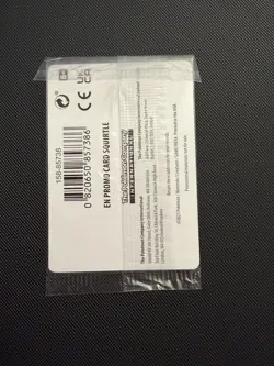 Pokemon Center Stamped Reverse Holo Squirtle Promo 007/165 Pokemon 151 Sealed - Image 2