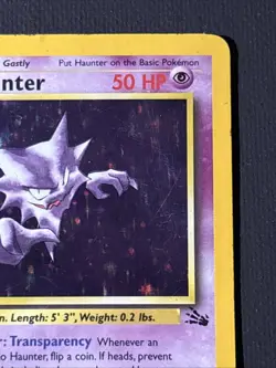 Pokemon TCG Haunter Fossil 6/62 Holo 1999-2000 Wizards Base Set Copyright... - Image 3
