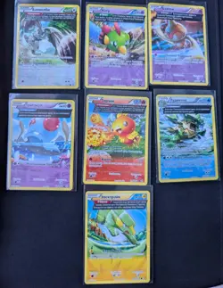 Pokemon TCG Russian XY Sets Mix Lot 8 Karten Rare Low Pop Half Art - Image 2
