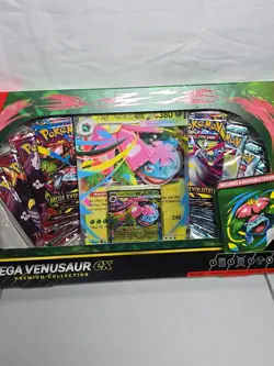 Pokemon TCG: Mega Venusaur ex Premium Collection Factory Sealed Box - Image 2