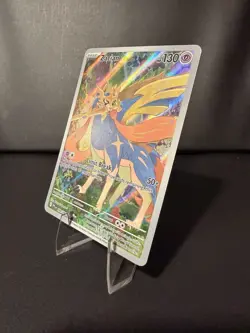 Zacian 100/094 Illustration Rare Holo ME02: Phantasmal Flames Pokemon NM - Image 3