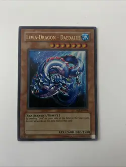 Yu-Gi-Oh Levia Dragon Daedalus DR2-EN084 Ultra Rare Lightly Played - Image 1