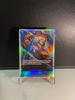 Crocodile OP09-046 [ Emperors in the new world ] SuperRare Foil One Piece TCG - Image 1