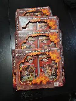 4 X One Piece Illustration Box Volume 5 - Image 1