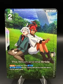 Gundam TCG Card Game The Witch and the Bride GD01-117 R+ English ALT - Image 1