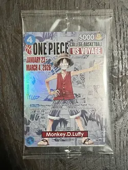 (1) Bandai One Piece Card Game US Voyage Holo Monkey D. Luffy SEALED - Image 1