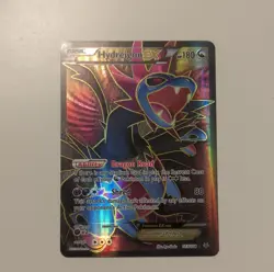 Pokemon Hydreigon EX Full Art Holo Ultra Rare Roaring Skies 103/108 180 HP Card - Image 1