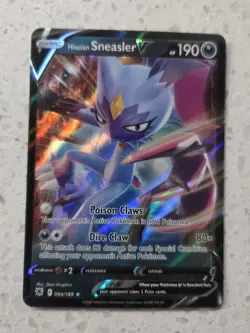 Hisuian Sneasler V 094/189 Astral Radiance Ultra Rare Pokemon Card Near Mint NM - Image 1