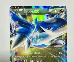 Latios EX 58/108 (MP) Ultra Rare XY Series: Roaring Skies 2015 Pokemon Card - Image 3