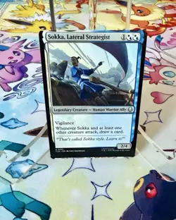 MTG Connected Miscut Pair | Sokka, Lateral Strategist & Plains | Avatar TLA 0241 - Image 3