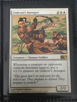 Gideon's Avenger X1 M12 MTG Core Set 2012 B1 - Image 1