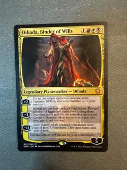MTG Dihada, Binder of Wills LP Commander Dominaria United. Magic the Gathering - Image 1