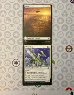 MTG Connected Miscut Pair | Glider Kids and Appa Plains | Avatar TLA 0021 & 0287 - Image 1