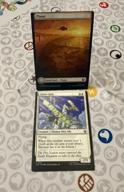 MTG Connected Miscut Pair | Glider Kids and Appa Plains | Avatar TLA 0021 & 0287 - Image 2