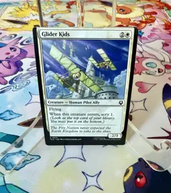 MTG Connected Miscut Pair | Glider Kids and Appa Plains | Avatar TLA 0021 & 0287 - Image 5