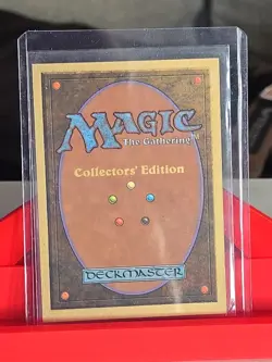 1993 MTG Magic The Gathering Collectors' Edition International Sol Ring NM+ - Image 2