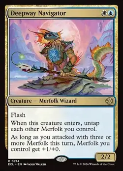 Deepway Navigator - Foil ECL NM MTG - Image 1