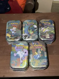 Pokemon Galar Pal Mini Tin Set of 5 - Image 1