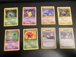 Lot of *8* RARE/1st ED. Team Rocket Pokemon (Non-Holo): #24,26-30 + #71,72 *NM* - Image 1