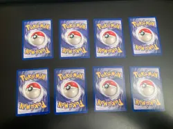Lot of *8* RARE/1st ED. Team Rocket Pokemon (Non-Holo): #24,26-30 + #71,72 *NM* - Image 2
