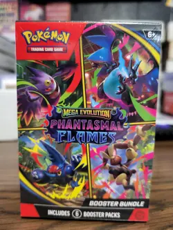 Pokemon Mega Evolution Phantasmal Flames Booster Bundle - Image 1