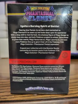 Pokemon Mega Evolution Phantasmal Flames Booster Bundle - Image 3