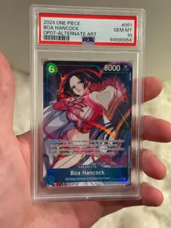 PSA 10 Boa Hancock OP07-051 Alt Art 2024 One Piece English - Image 3