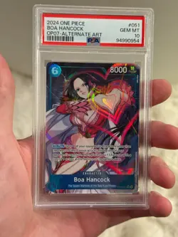 PSA 10 Boa Hancock OP07-051 Alt Art 2024 One Piece English - Image 4