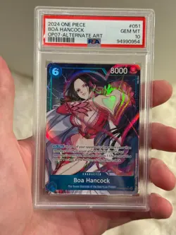 PSA 10 Boa Hancock OP07-051 Alt Art 2024 One Piece English - Image 5