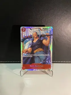 Benn.Beckman OP09-009 [ Emperors in the New World ] SuperRare Foil One Piece TCG - Image 1