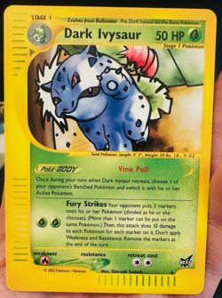 Dark Ivysaur #6 [NM/Minty] [WOTC Best of Game] (2002) - Pokemon Card - Image 2