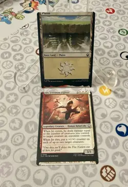 MTG Connected Miscut Pair | Jet, Freedom Fighter and Plains | Avatar TLA 0229 - Image 2
