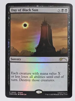 MTG Promo Day of Black Sun (0002) Spotlight Series Avatar FOIL NM - Image 1