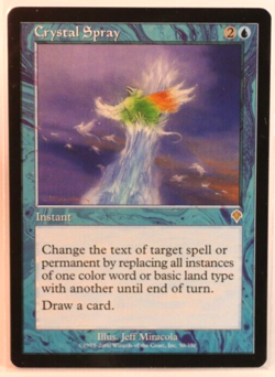 MTG - [ Crystal Spray ] - Near Mint! Invasion Magic the Gathering - Image 1
