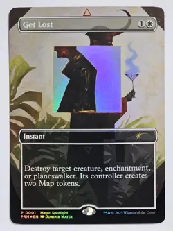 MTG Promo Get Lost (0001) Spotlight Series Orlando Top 128 FOIL NM - Image 1