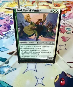 MTG Connected Miscut Pair | Suki, Kyoshi Warrior and Plains | Avatar TLA 0243 - Image 3