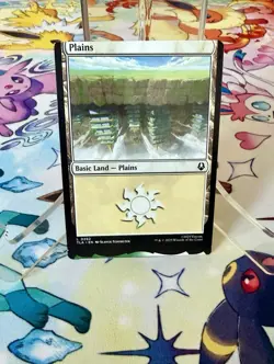 MTG Connected Miscut Pair | Suki, Kyoshi Warrior and Plains | Avatar TLA 0243 - Image 5