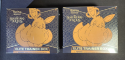 Pokemon TCG Shining Fates Elite Trainer Box ETB x2 Brand New Sealed - Image 1