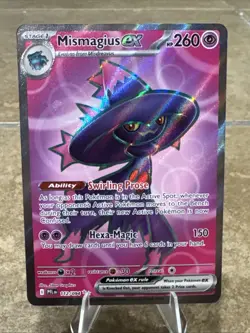 Mismagius ex 112/094 Ultra Rare Full Art NM Pokemon Card Phantasmal Flames PFL - Image 1