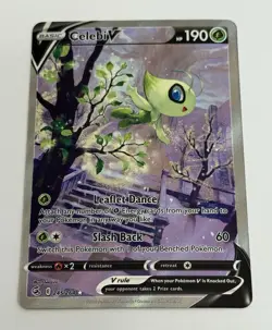 Pokemon Celebi V 245/264 Fusion Strike Ultra Rare HP190 Holo English - Image 1