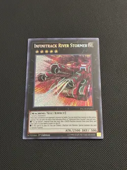 Yugioh | Infinitrack River Stormer INCH-EN007 1st Edition Secret Rare Near Mint - Image 1