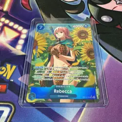 Rebecca Alt Art OP10-058 M OPTCG One Piece Royal Blood Series - Image 2