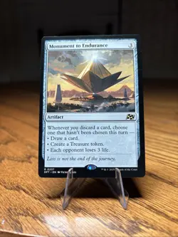 Monument to Endurance Aetherdrift Regular Card, MTG NM Condition - Image 1