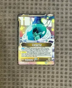 Vegeta Warrior Race Pride BT29-057 SLR Dragon Ball Super Card Mint Pristine - Image 2