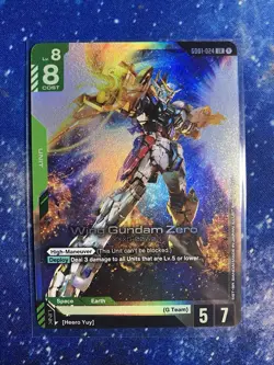 Gundam Card Game - Newtype Rising GD01 - Wing Gundam Zero LR - Image 1
