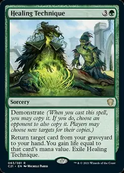 MTG - HEALING TECHNIQUE - Commander 2021 (R) - Image 1