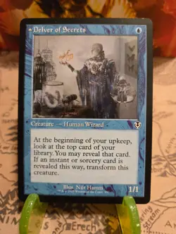 MTG Delver of Secrets Innistrad Remastered Regular Retro Frame Common NM - Image 1