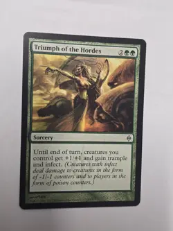 1x Triumph of the Hordes New Phyrexia Uncommon NM/M Magic The Gathering Mtg - Image 1