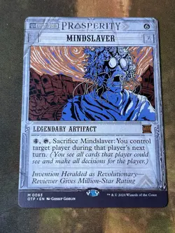 1x MINDSLAVER - Breaking News - MTG - Magic the Gathering - Image 1